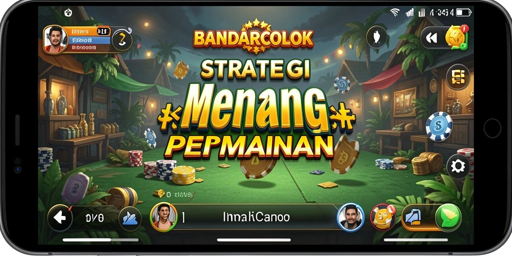 Tangkapan layar menunjukkan gameplay strategis BANDARCOLOK yang menantang.