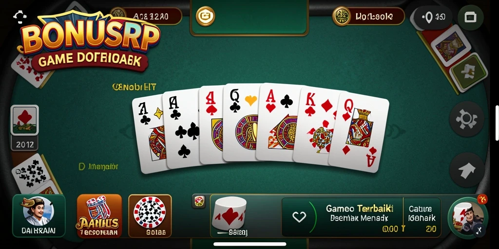 Tampilan gameplay seru di BONUSRP dengan pemain yang berkompetisi.