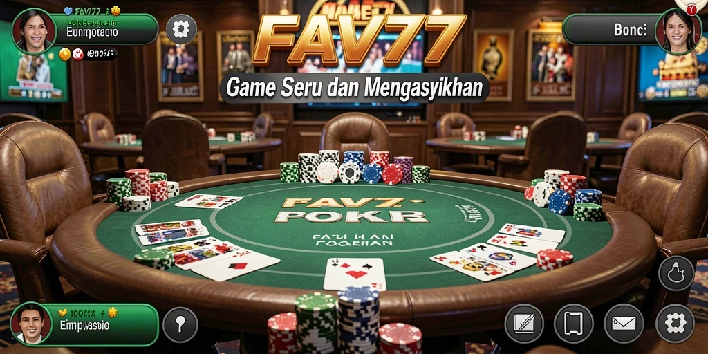 Gameplay seru dan mendebarkan di FAV77 dengan fitur Poker yang interaktif.