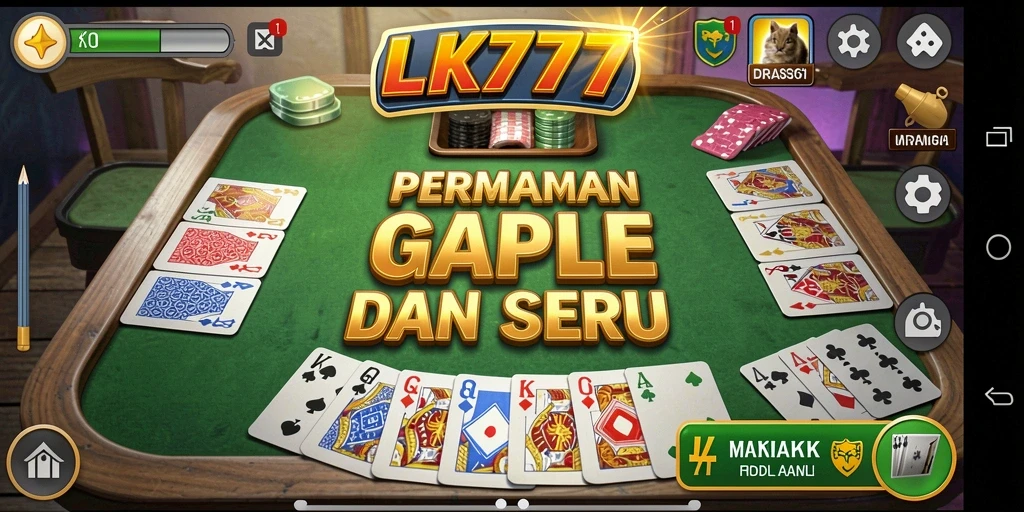 Tampilan gameplay LK777 yang menarik dan interaktif.